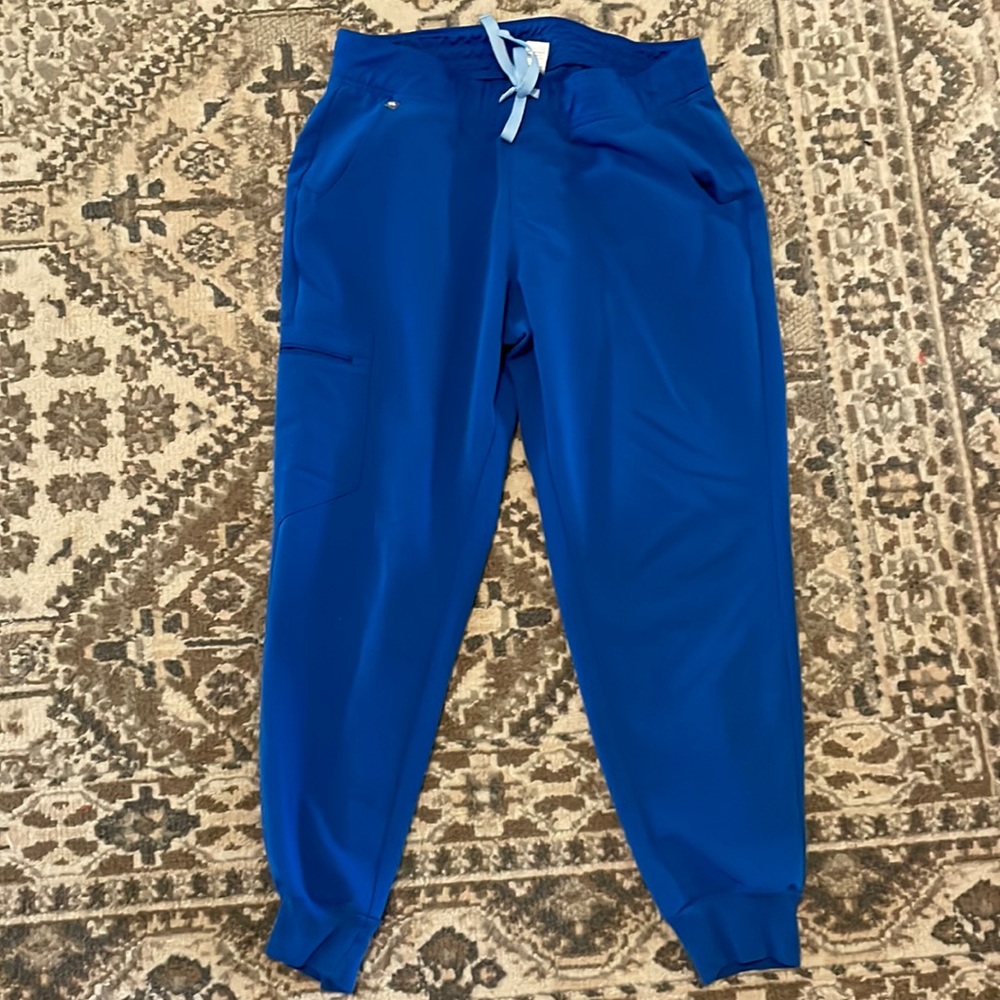 FIGS Royal Blue Jogger Scrub Pants